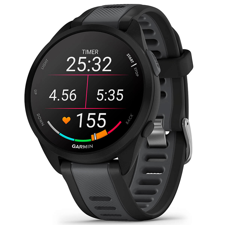 Спортивные часы GARMIN Forerunner 165 Music Black/Slate Gray