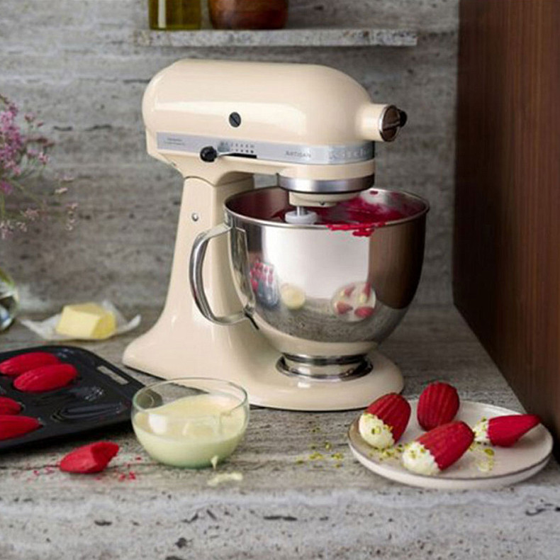 Кухонний комбайн KitchenAid Artisan MINI 3,3 л 5KSM3311XEAC з відкидним блоком кремовий