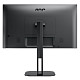 TFT 27" AOC Q27V5C/BK, QHD, IPS, 75Гц, 1 мс, HDMI, DP, USB-C, USB-hub, HAS, Pivot, колонки, черный