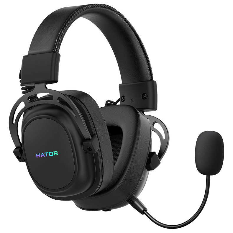 Наушники HATOR Hypergang 2 Wireless Tri-Mode Black (HTA-950)