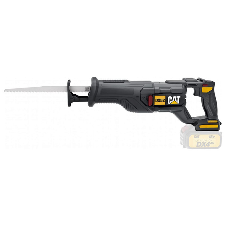 Акумуляторна безщіткова шабельна пила CAT DX52B (без АКБ та ЗП)