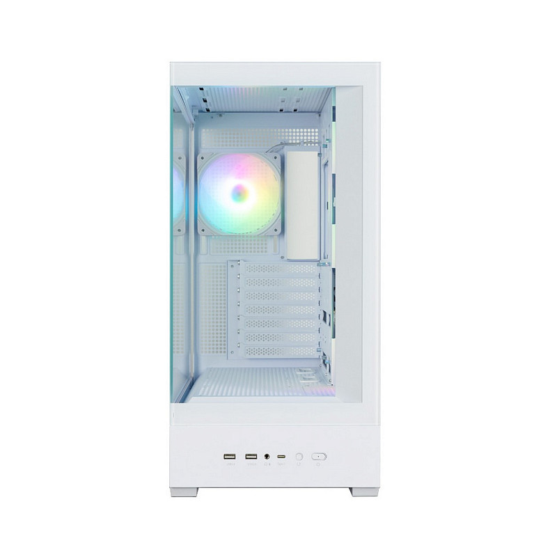Корпус Zalman P40 DS без БЖ, 2xUSB3.0, 1x Type C, 3x120мм ARGB Reverse, 1x120мм ARGB, VGA 420мм, LC