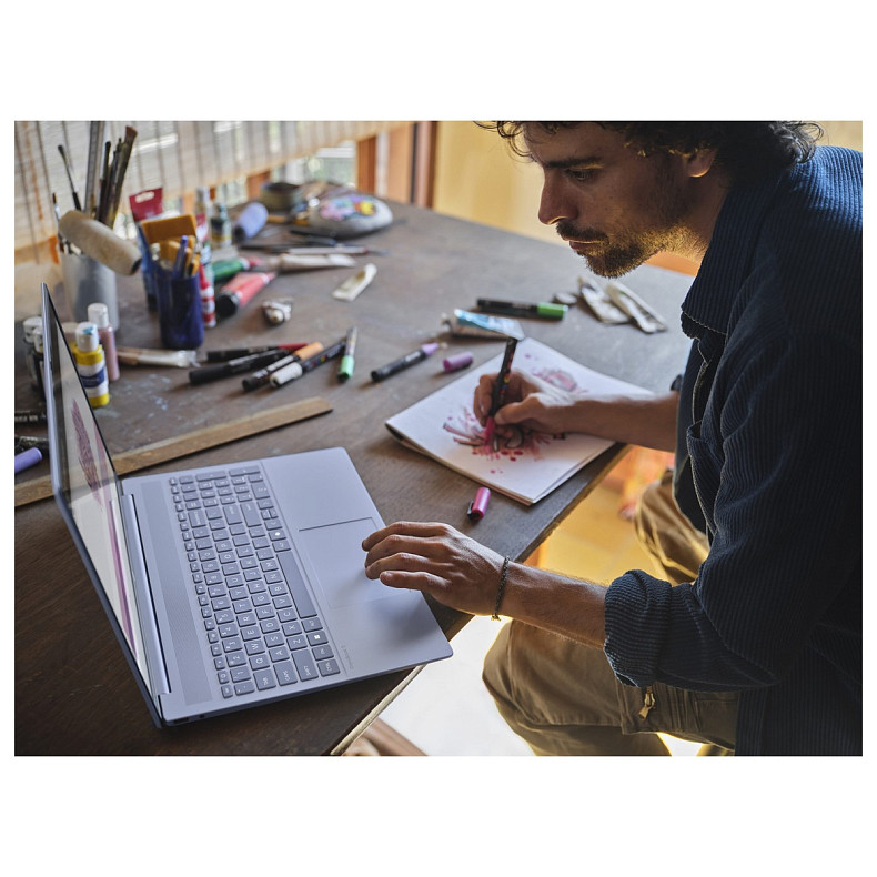 Ноутбук HP OmniBook 5 16-ag1007ua 16" WUXGA IPS AG, AMD AI 7 350, 32GB, F1TB, UMA, Win11, блакитний