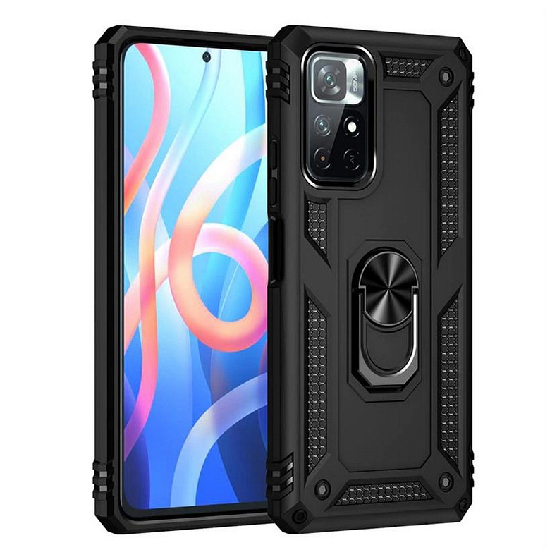 Чохол-накладка BeCover Military для Xiaomi Poco M4 Pro 5G Black (707120)