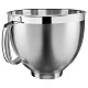 Кухонный комбайн KitchenAid Artisan 4,8 л 5KSM185PSEAC с откидным кремовым кремом.