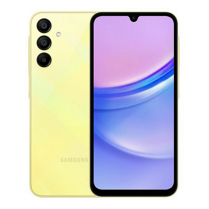 Смартфон SAMSUNG Galaxy A15 LTE 4/128Gb ZYD (yellow)