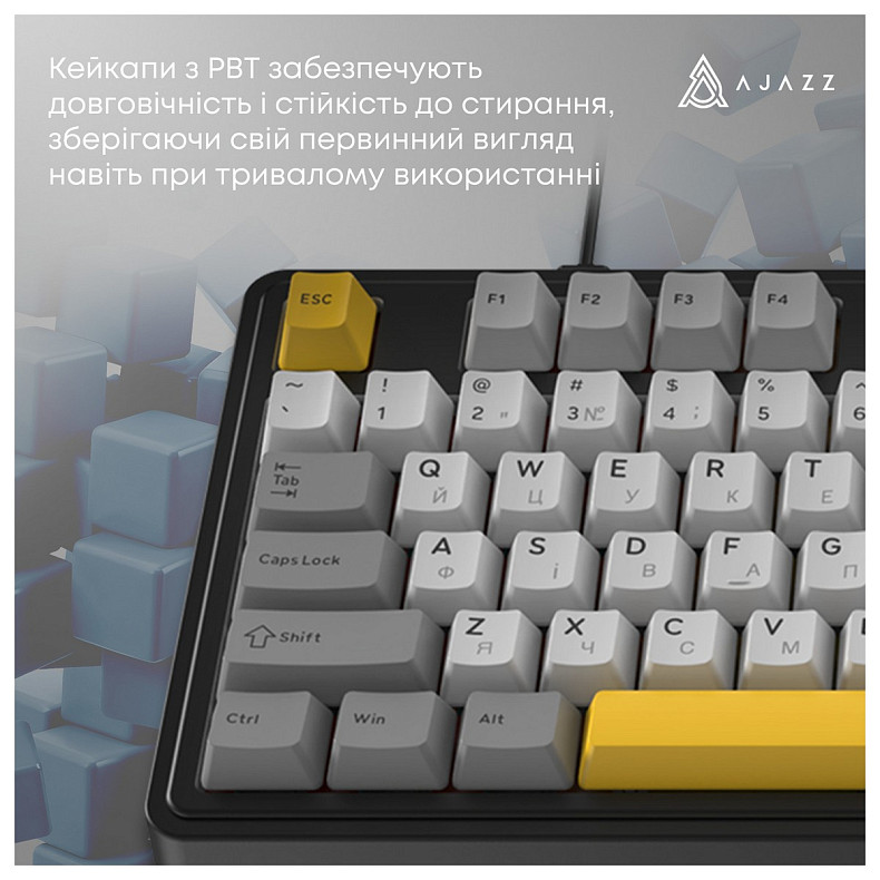 Клавіатура Ajazz AK980 Magnetic Switch Black USB-C (AK980-MAX-M-BGY)