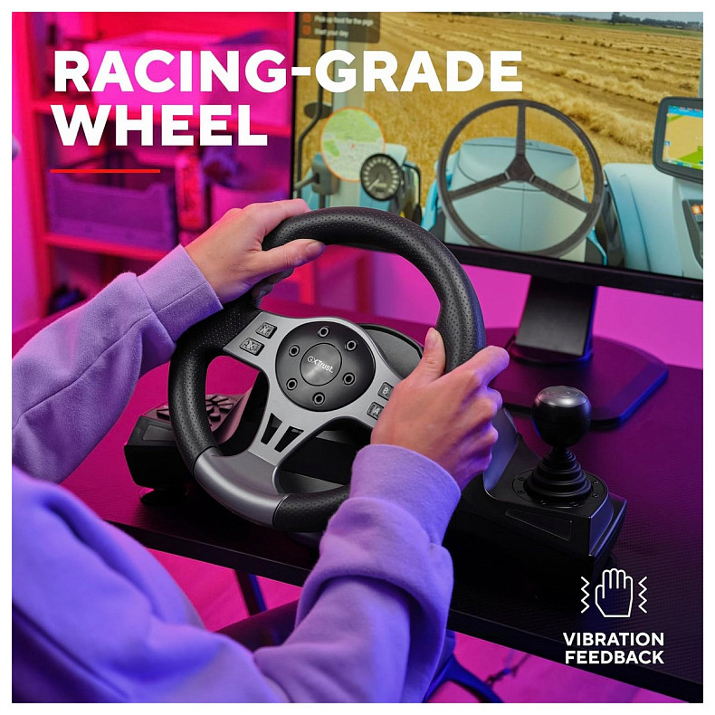 Кермо і педалі Trust GXT 289 Movi для PC/PS4/Xbox/Nintendo (25122_TRUST)