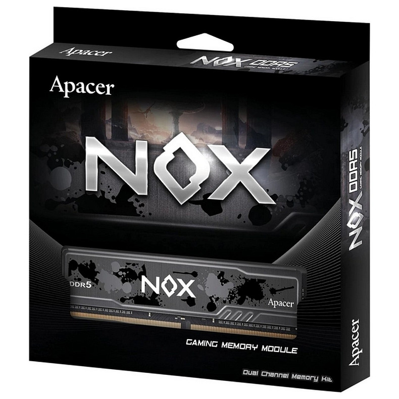 ОЗП DDR5 16GB/6000 Apacer NOX (AH5U16G60C512MBAA-1)