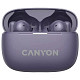Bluetooth-гарнітура Canyon OnGo TWS-10 ANC ENC Purple (CNS-TWS10PL)