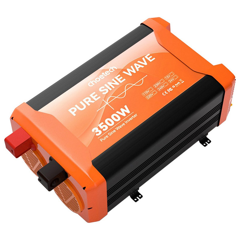 Інвертор автомобільний Choetech 12\220V 3500W (1600Вт), чиста синусоїда