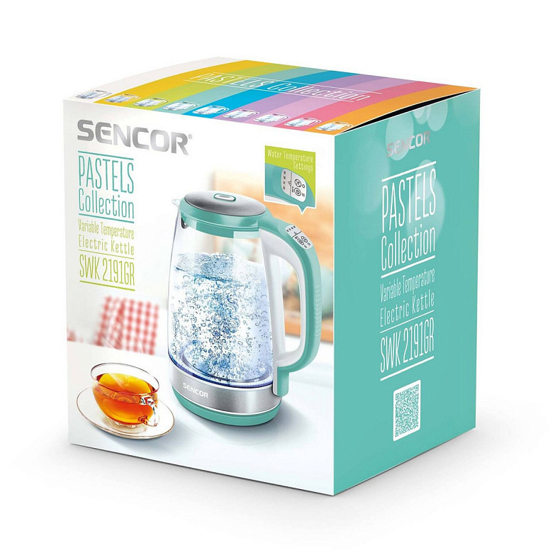 Електрочайник Sencor SWK2191GR