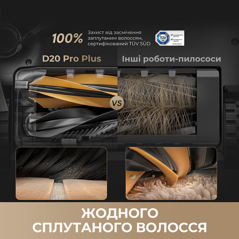 Робот-пылесос Dreame Bot D20 Pro Plus Black