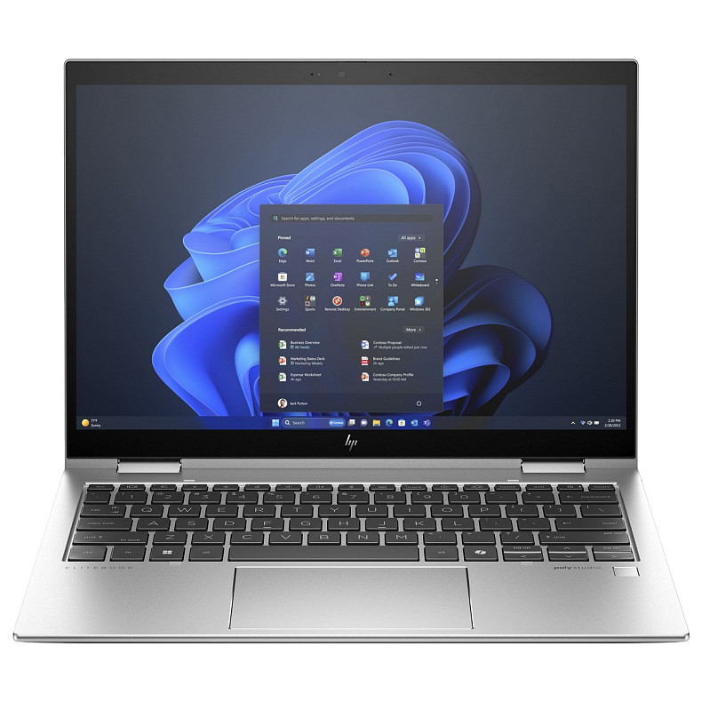 Ноутбук HP EliteBook x360 830-G11 13.3" WUXGA IPS Touch, Intel U5-125U, 16GB, F512GB, UMA, Win11P, с