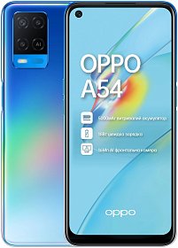 Смартфон OPPO A54 4/64Gb (CPH2239) Starry Blue (6944284687332)