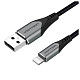 Кабель Vention USB - Lightning 2.4A 1.5 m Grey (LABHG)