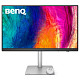 Монітор 32" BenQ PD3226G, IPS, 4K, 144Hz, HDMI, DP, USB-C, HAS, Pivot, кол., біло-сріблястий
