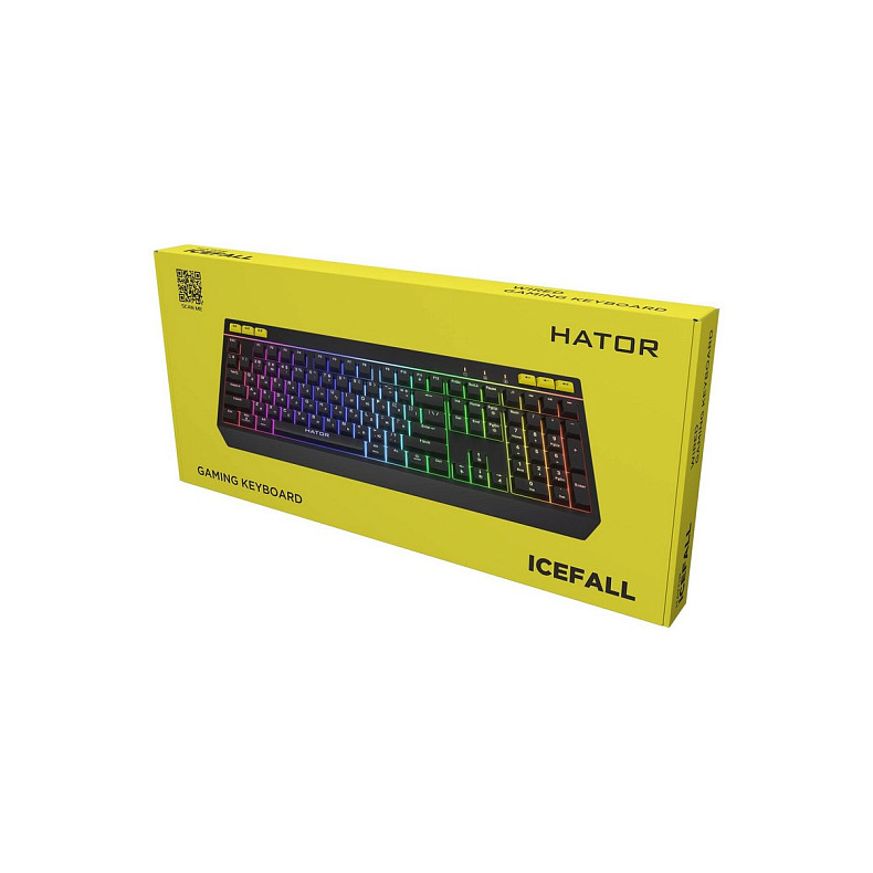 Клавіатура Hator Icefall Black (HTK402UA)