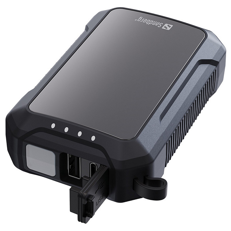 УМБ Sandberg Hand Warmer с обогревателем рук 10000 mAh 2A, USB, Type-C in, LED фонарь 1W