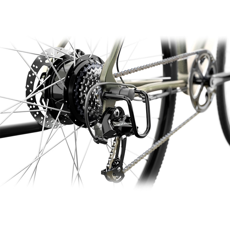 Электровелосипед Sharp 20.5" Olive Green Pearl (BK-GS03E-G)