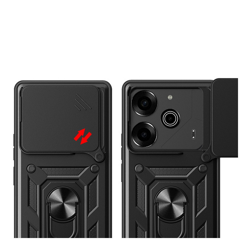 Чeхол-накладка BeCover Military для Tecno POVA 6 (LI7) Black (712167)