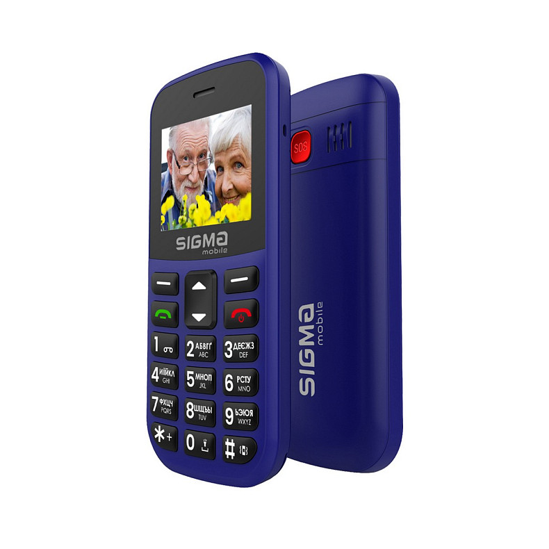 Мобильный телефон Sigma mobile Comfort 50 Easy Blue (4827798585238)