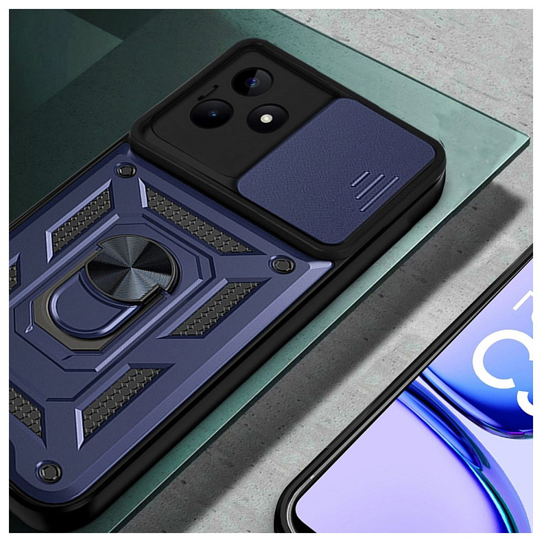 Чохол-накладка BeCover Military для Realme C63 Blue (712179)