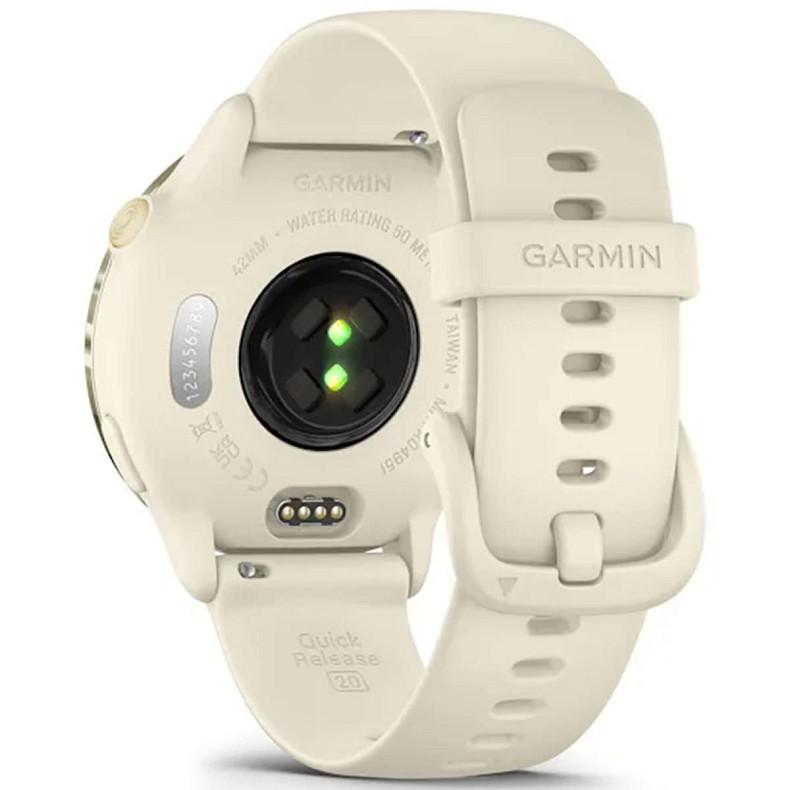 Спортивные часы Garmin Vivoactive 6 Lunar Gold with Bone Band