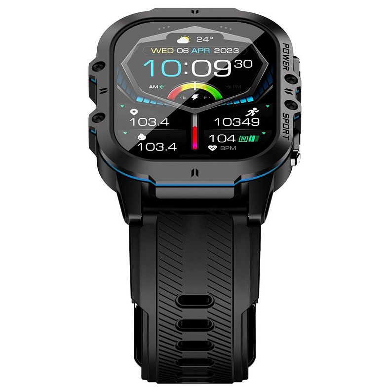 Смарт-годинник Oukitel BT20 Black-blue