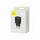 Зарядний пристрій Baseus Compact 10,5W (2 USB) Black (CCXJ010201)