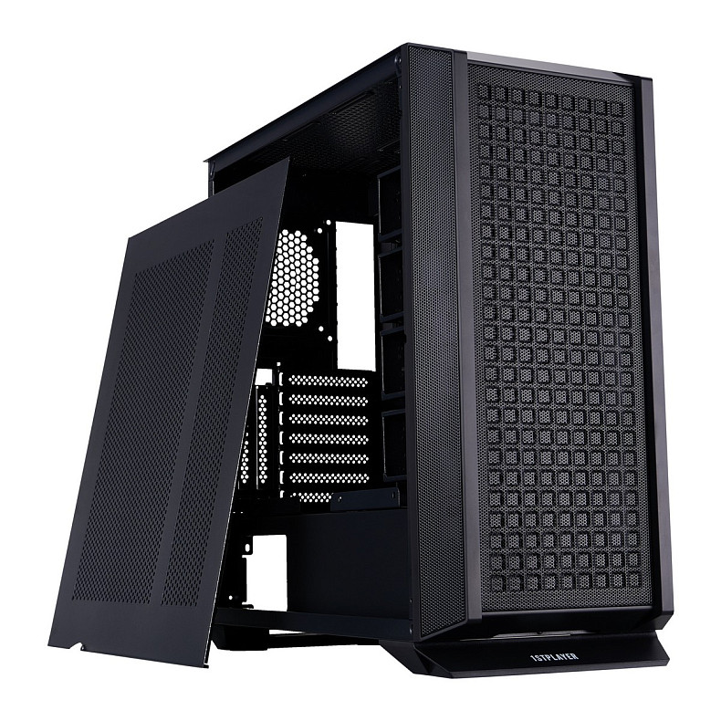 Корпус 1stPlayer PS8MX-BK Black без БП