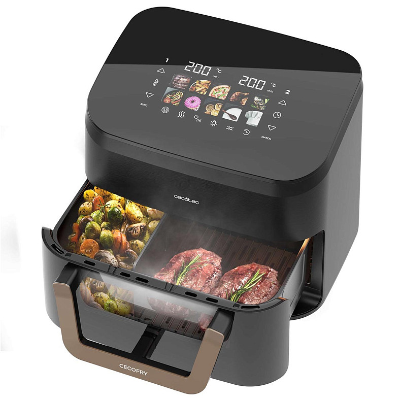 Мультипечь (аэрогриль-фритюрница) CECOTEC Cecofry&Grill Smokin 11000