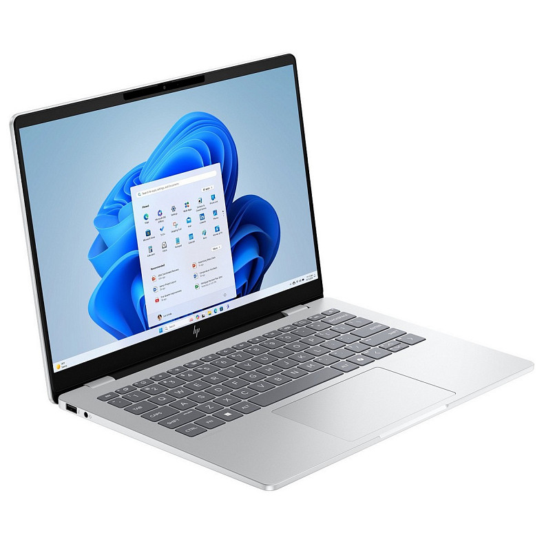 Ноутбук HP OmniBook 7 14-fr0001ua 14" WUXGA IPS, Intel U7-255H, 32GB, F1TB, UMA, Win11P, сріблястий