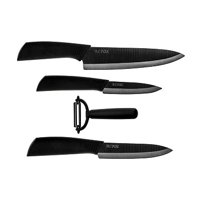Huo Hou Nano Ceramic Knife (4 предмета) (HU0010) - ПУ