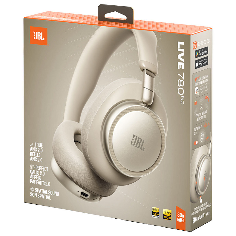 Наушники JBL Live 780NC Champagne (JBLLIVE780NCCPG)