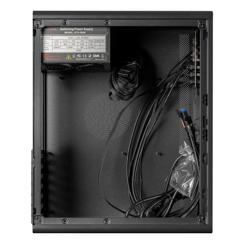 Корпус Prologix E127 500W Black