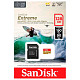 Карта пам'яті MicroSDXC 128GB UHS-I U3 R190/W90MB/s SanDisk Extreme V30 + SD-адаптер (SDSQXAA-128G-GN