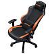 Крісло ігрове Anda Seat Luna Color Size L Black/Orange PVC