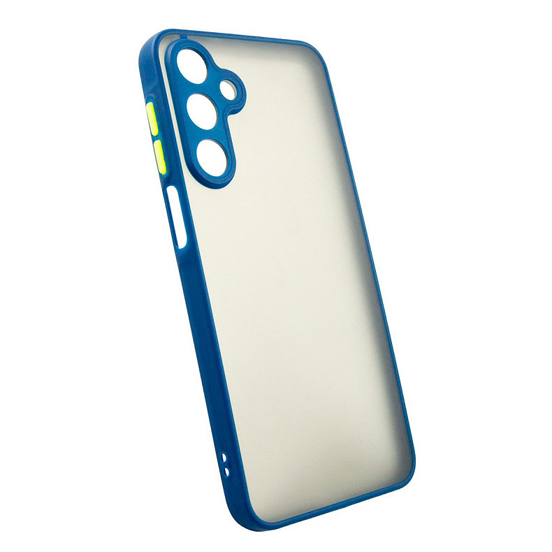 Чeхол-накладка Dengos Matt для Samsung Galaxy A16 5G SM-A166 Blue (DG-TPU-MATT-153)