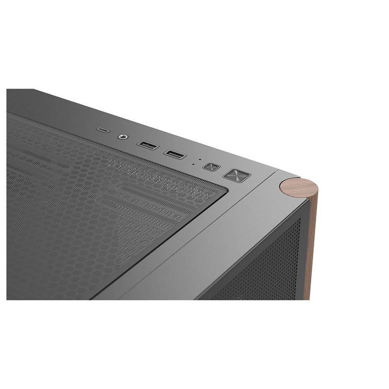 Корпус AeroCool D301A-G-BK-v2 (ACCS-DS03043.11) Black без БП