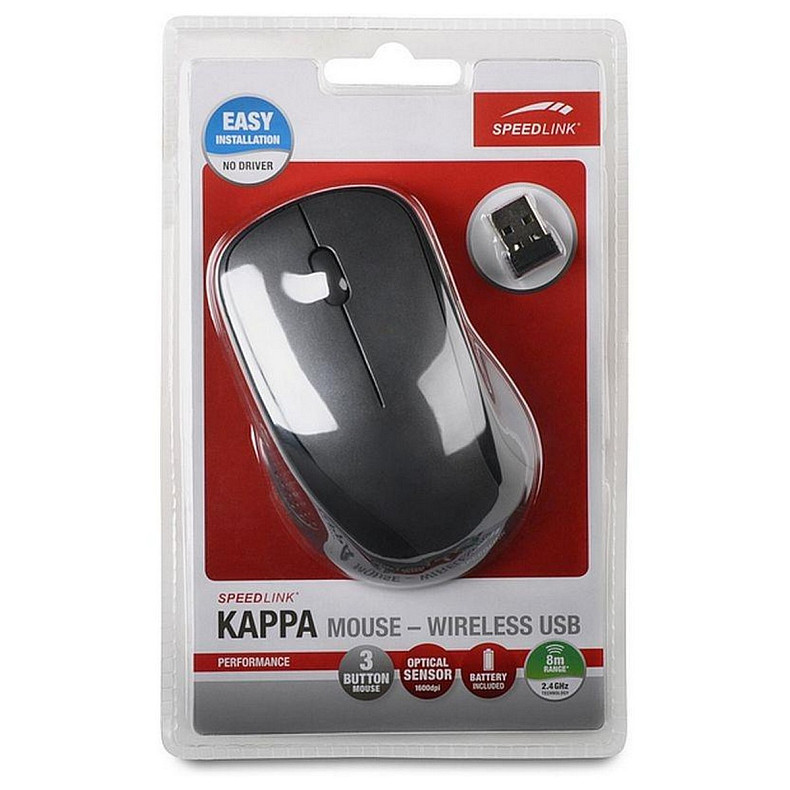 Мышка SpeedLink Kappa (SL-630011-BK) Black USB