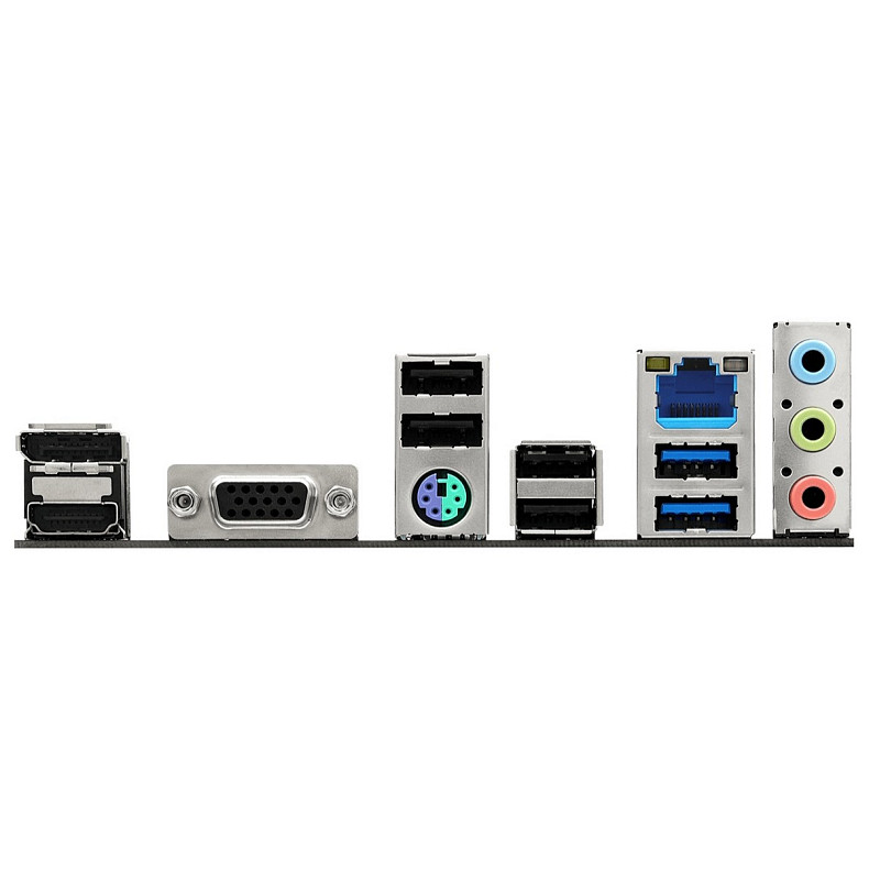 Материнська плата AsRock H810M-X (1851/H810, 2*DDR5, PCIex16, HDMI/DP/VGA, 4xSATA, M.2, 2.5Glan, 7.1ch, mATX)