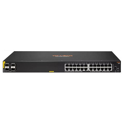 Коммутатор HPE Aruba 6000, 24xGE, 4xGE SFP Ports, PoE Class 4 370W, LT Warranty