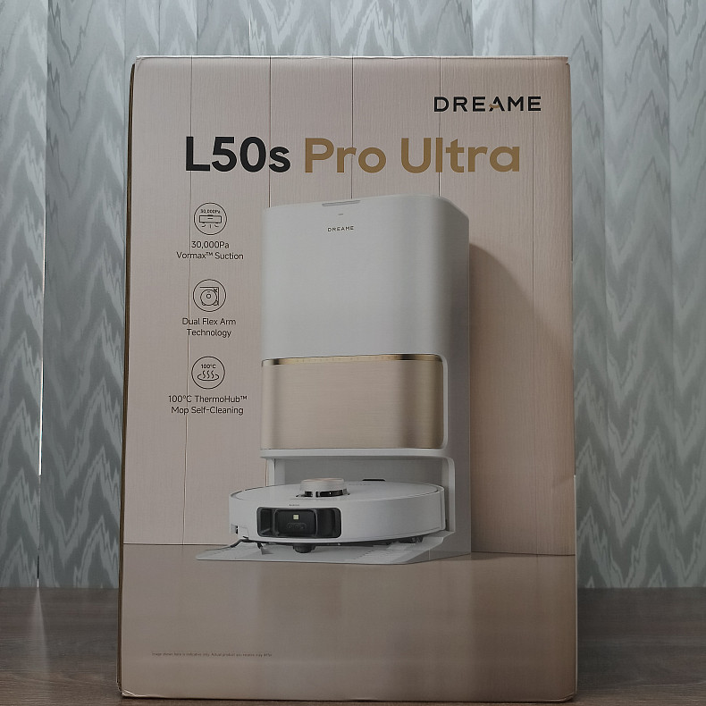 Робот-пилосос миючий Dreame L50s Pro Ultra White - Уцінка