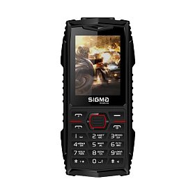 Мобильный телефон Sigma mobile X-treme AZ68 Dual Sim Black/Red