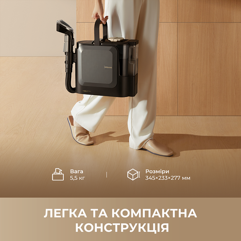 Моющий пылесос для ковров и тканей Dreame N20 Steam