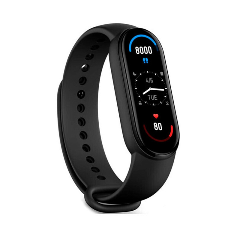 Фитнес-браслет Xiaomi Mi Band 6 Black (XMSH15HM) (BHR4951GL)