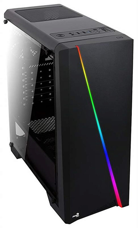 Корпус Aerocool PGS Cylon BG RGB Black без БП