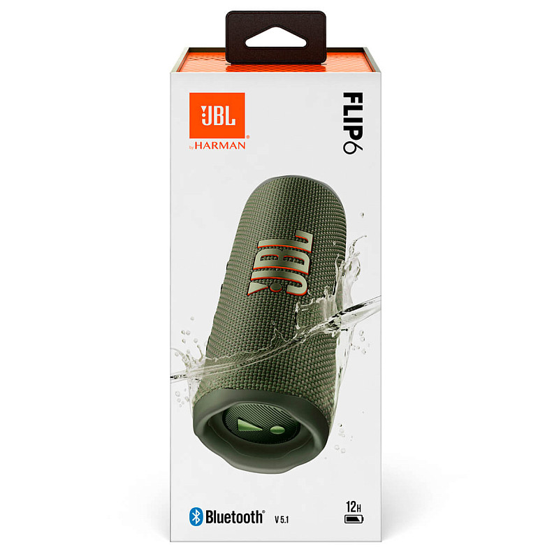 Акустика JBL Flip 6 Green (JBLFLIP6GREN)