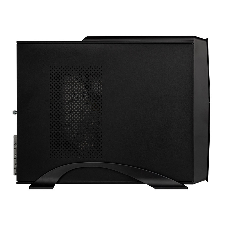 Корпус Prologix E106 Slim Black Door 400W